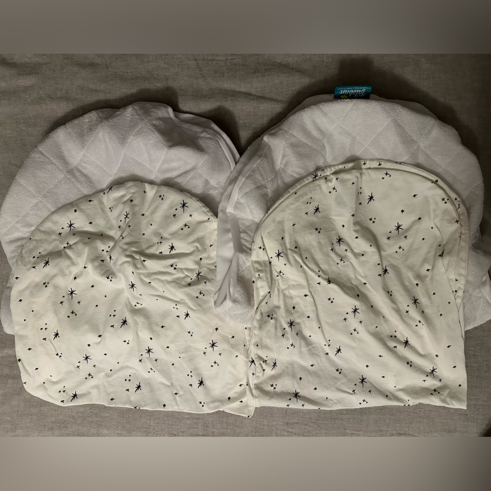 Two Snoo Sheets + Waterproof Mattress Protectors